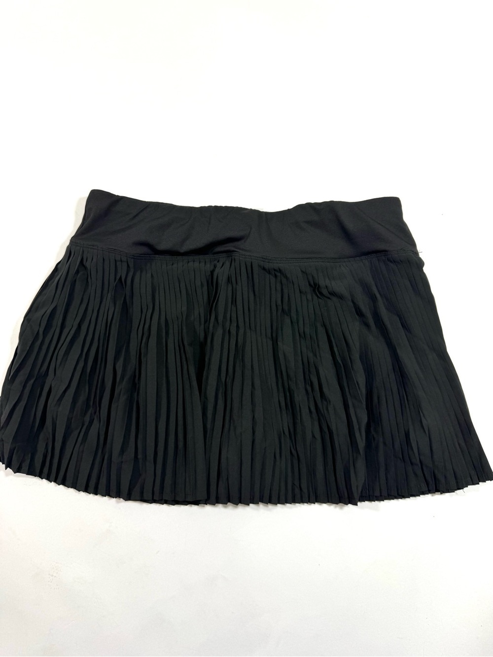 New Halara Pleated Mini Skirt Skort Back Zipper Pocket